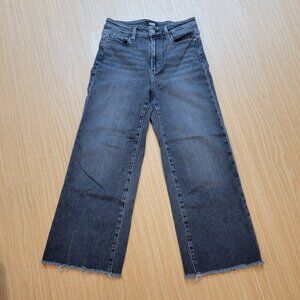 PAIGE Anessa High-Rise Wide-Leg Crop jeans sz 29